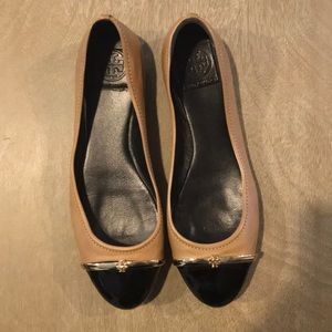 Tory Burch cap toe flats